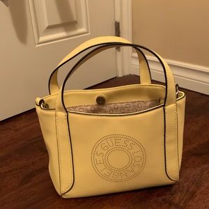 Pastel Yellow Bucket Bag | Guess